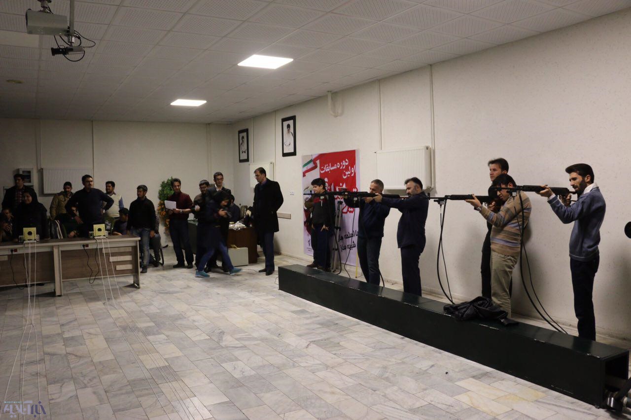 مسابقه تیراندازی خبرنگاران ارومیه‌ای